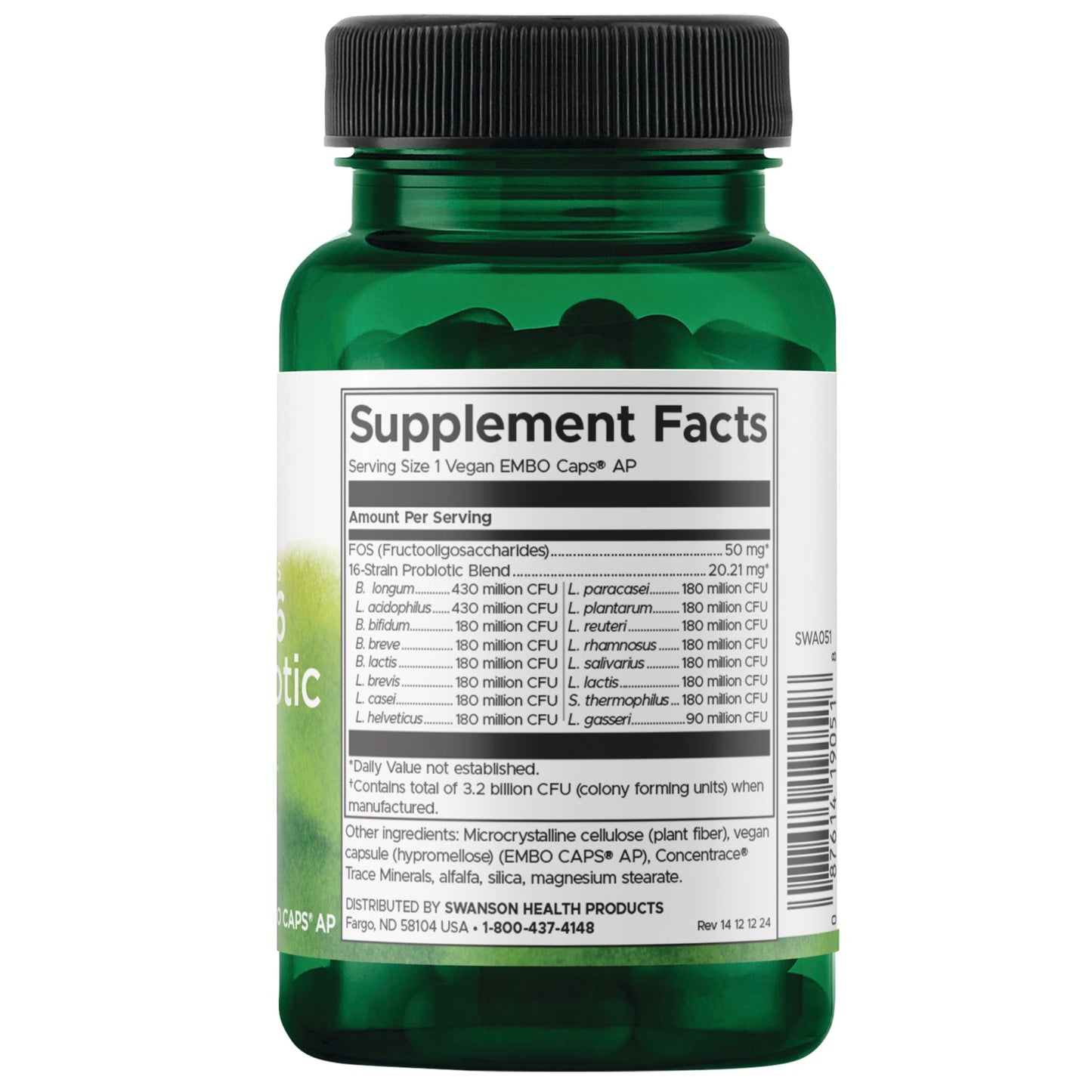 Dr. Stephen Langer's Ultimate 16 Strain Probiotic with FOS