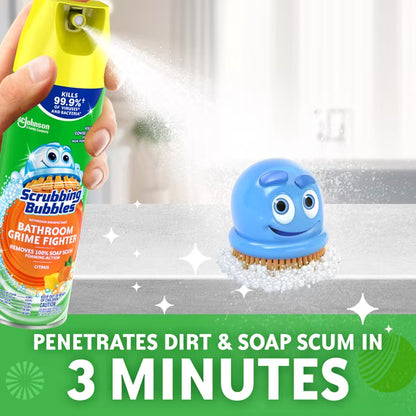 Scrubbing Bubbles Disinfectant Bathroom Cleaner, Citrus, 20 oz