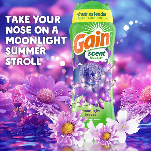 Gain Fireworks Scent Beads, Moonlight Breeze, 12.2 oz
