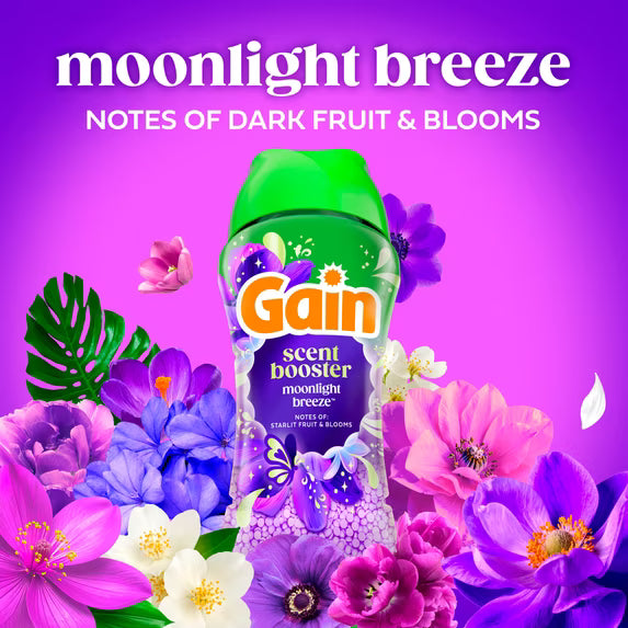 Gain Laundry Scent Beads, Moonlight Breeze, 24 oz