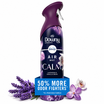Febreze Air Mist Air Freshener Spray, Downy Calm, 8.1oz