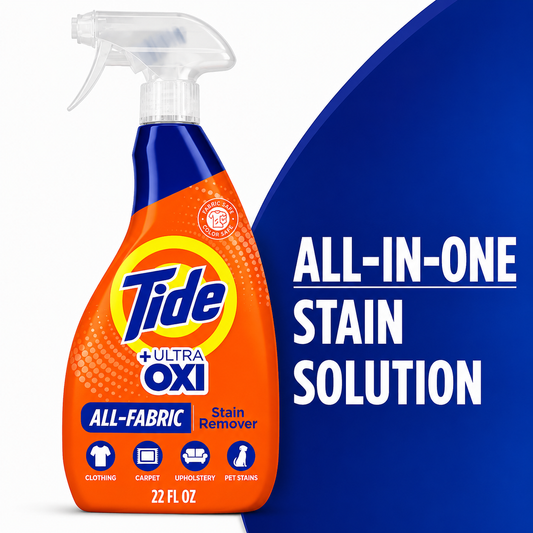 Tide Ultra Oxi Stain Remover Spray, 22 fl oz