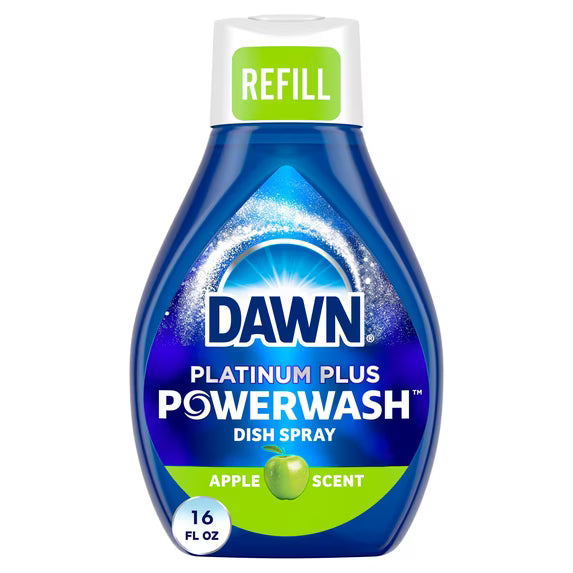 Dawn Powerwash Dish Spray Refill, Apple, 16 fl oz