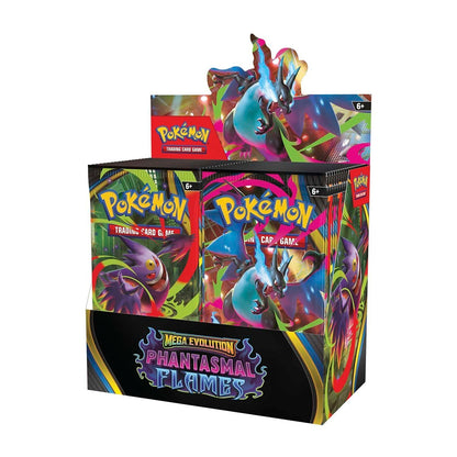 pokemon phantasmal flames booster box 36 packs
