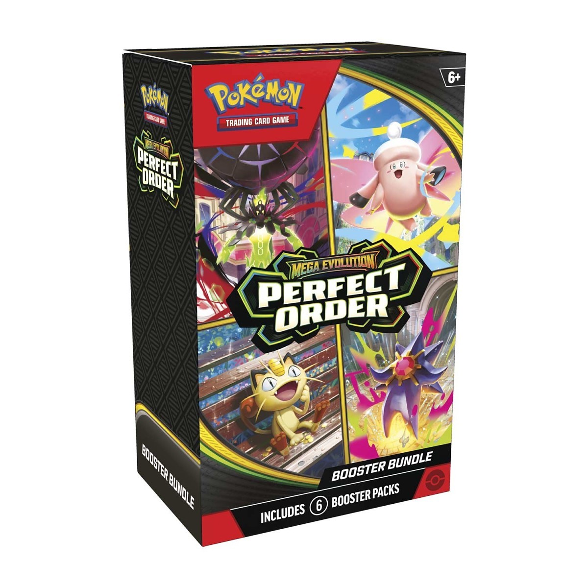 pokemon tcg me03 perfect order booster bundle 6 pack