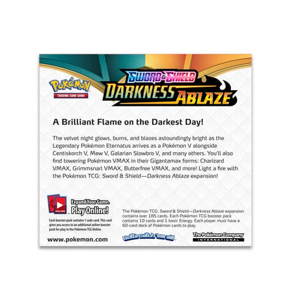 pokemon tcg sword & shield darkness ablaze booster box