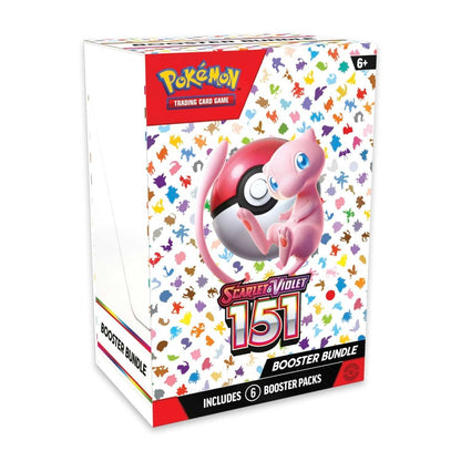 pokemon tcg scarlet and violet 151 booster bundle sealed 6 pack