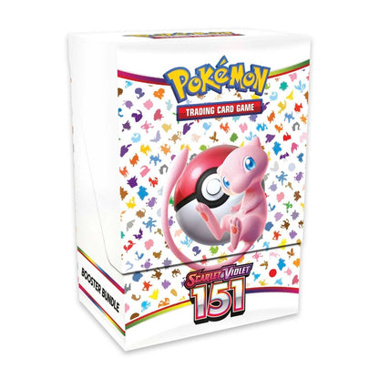 pokemon tcg scarlet and violet 151 booster bundle sealed 6 pack