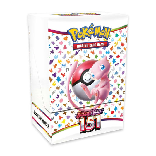 pokemon tcg scarlet and violet 151 booster bundle sealed 6 pack