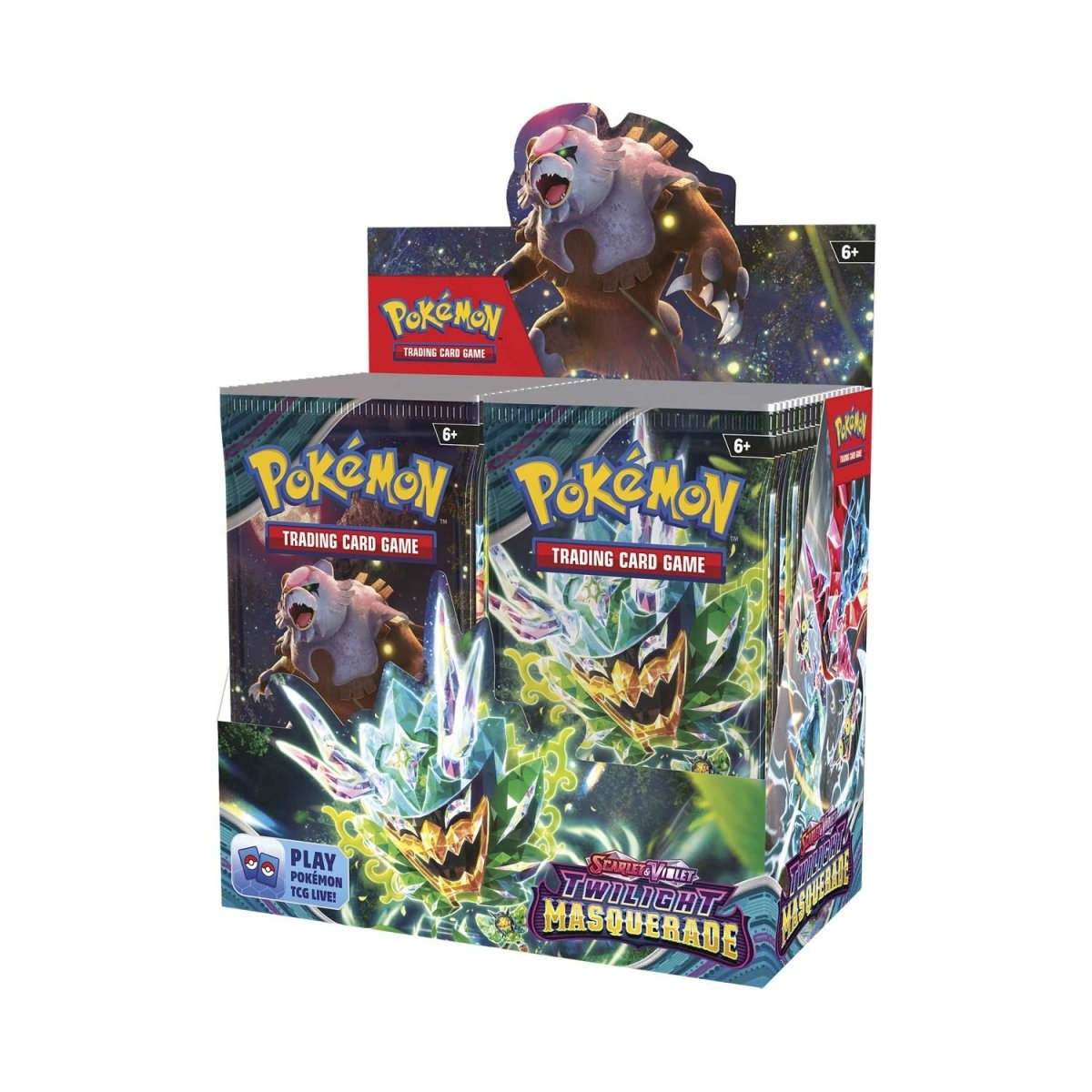 pokemon tcg scarlet & violet twilight masquerade booster box factory sealed 36 pack