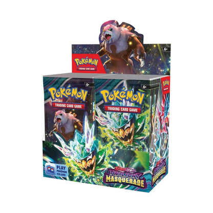 pokemon tcg scarlet & violet twilight masquerade booster box factory sealed 36 pack