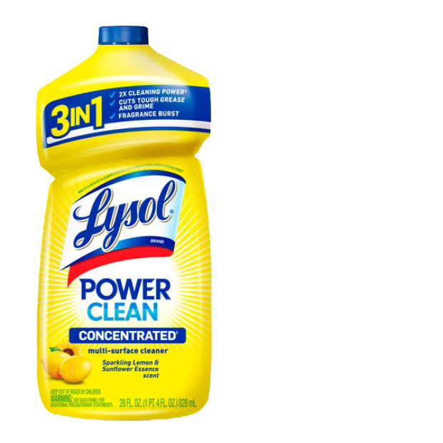 Lysol All Purpose Cleaner, Lemon & Sunflower, 28 fl oz