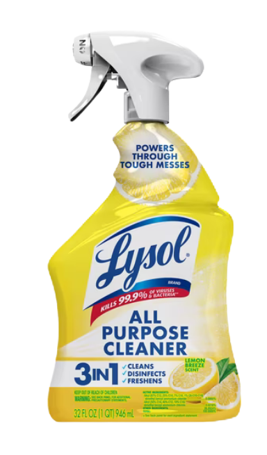 Lysol All Purpose Cleaner, Lemon Breeze, 32 oz