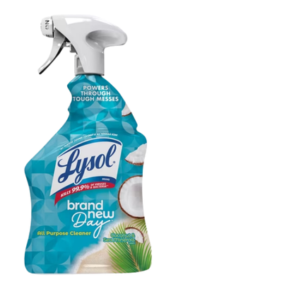 Lysol All-Purpose Cleaner, Coconut & Sea Minerals, 32 fl oz