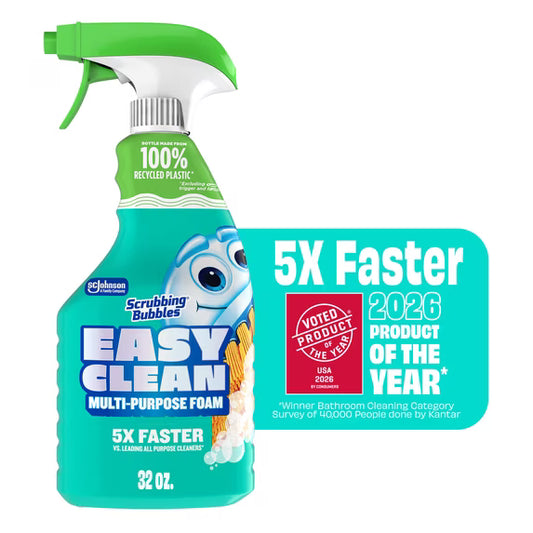 Scrubbing Bubbles Easy Clean Multi-Purpose Bathroom Cleaner, 32 oz