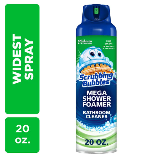 Scrubbing Bubbles Mega Shower Foamer, Rainshower, 20 oz