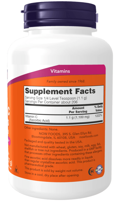 Vitamin C Crystals Powder