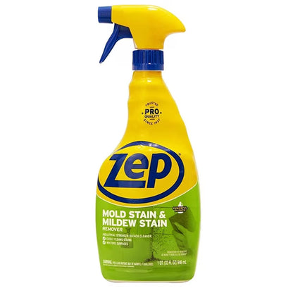 Zep Mold & Mildew Stain Eraser & Cleaner, Clean Fresh, 32 fl oz