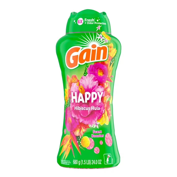 Gain Laundry Scent Beads, Hibiscus Hula, 24 oz
