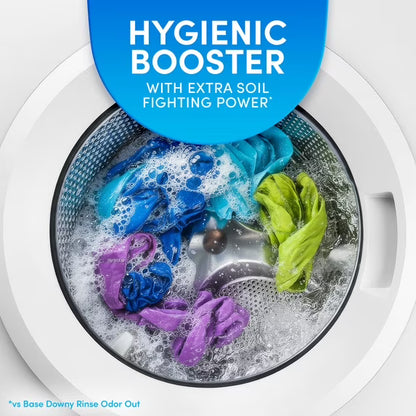 Downy Rinse Out Odor Laundry Rinse, Tackles Tough Odors and Refreshes, Cool Cotton Scent, 62 fl oz