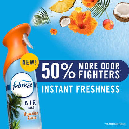 Febreze Air Freshener Spray, Baked Cinnamon Apple Scent, 8.1oz, 2 Count