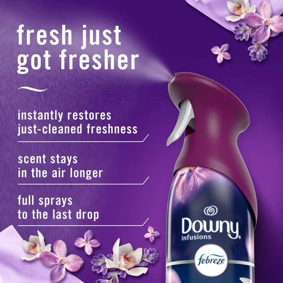 Febreze Air Mist Air Freshener Spray, Downy Calm, 8.1oz