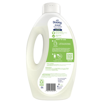 Downy Rinse Out Odor Laundry Rinse, Tackles Tough Odors and Refreshes, Active Fresh Scent, 62 fl oz