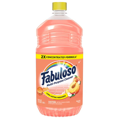 Fabuloso 2X Multi-Purpose Cleaner, Peach Scent, 56 fl oz