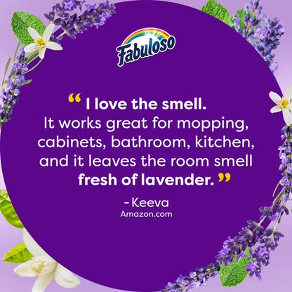 Fabuloso 2X Multi-Purpose Cleaner, Lavender Scent, 56 fl oz