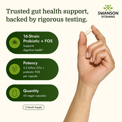 Dr. Stephen Langer's Ultimate 16 Strain Probiotic with FOS