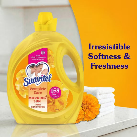 Suavitel Complete Fabric Softener, Morning Sun, 158 fl oz