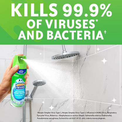 Scrubbing Bubbles Disinfectant Bathroom Cleaner, Rainshower, 20 oz