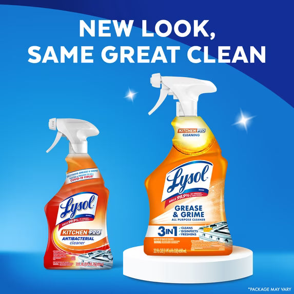 Lysol Kitchen Pro Antibacterial Cleaner, 22 fl oz