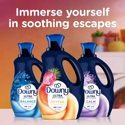 Downy Ultra Soft and Fresh Liquid Fabric Softener, Island Hibiscus and Mango Scent, 93 fl oz, 138 Loads
