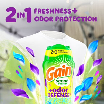 Gain Scent Beads, Odor Defense, Super Fresh Blast, 10.7 oz