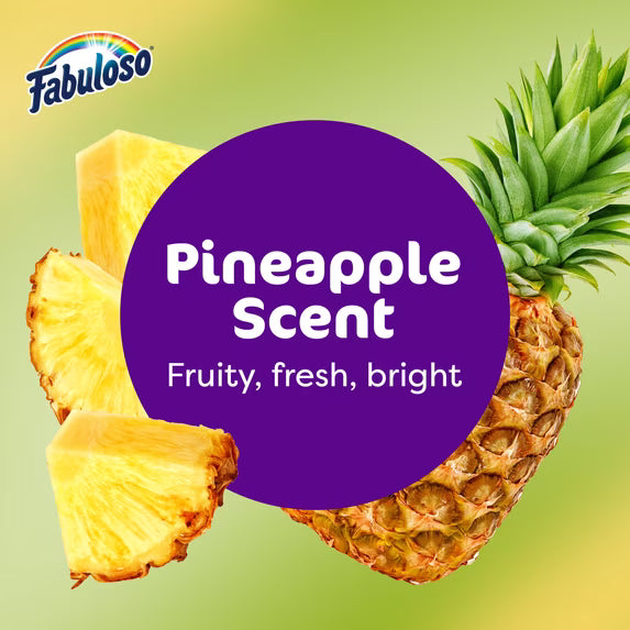 Fabuloso 2X Multi-Purpose Cleaner, Pineapple Scent, 2 Pack, 56 fl oz Each