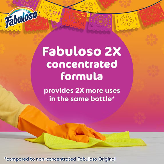 Fabuloso 2X Limited Edition Multi-Purpose Cleaner, Garden Scent, 33.8 fl oz