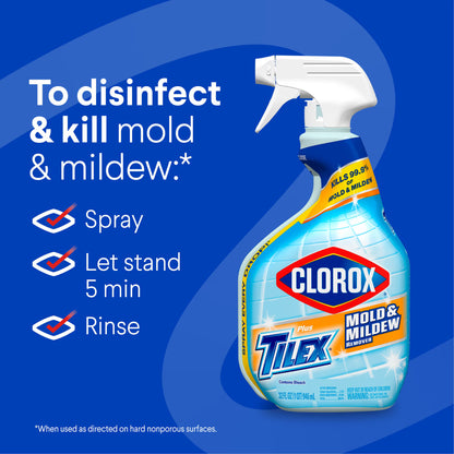 Clorox Tilex Mold & Mildew Remover, 32 oz