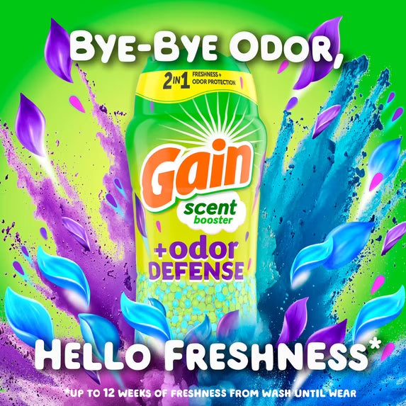 Gain Scent Beads, Odor Defense, Super Fresh Blast, 10.7 oz