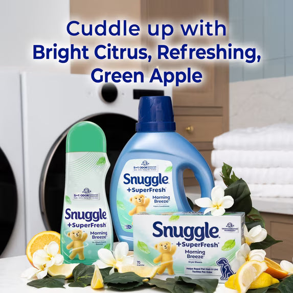 Snuggle SuperFresh Morning Breeze Scent Booster, 21 Ounce