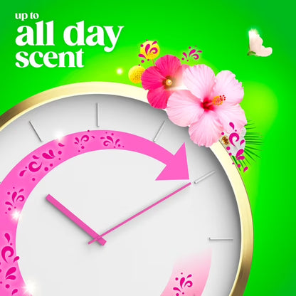 Gain Laundry Detergent Liquid, Now with Odor Defense, Happy Hibiscus Scent, 81 fl oz, 61 Loads