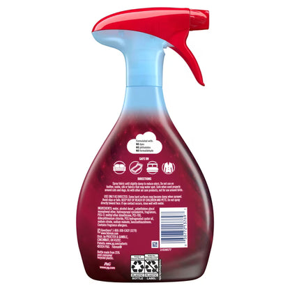 Febreze Odor-Fighting Fabric Refresher, Cranberry Crumble, 23.6oz