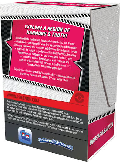 pokemon card game sv booster white flare sealed box