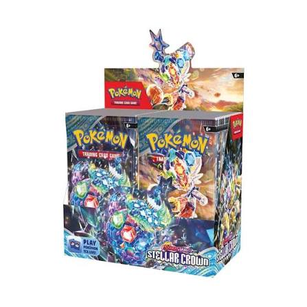 pokemon booster box stellar crown sv07 pokemon tcg 36 pack